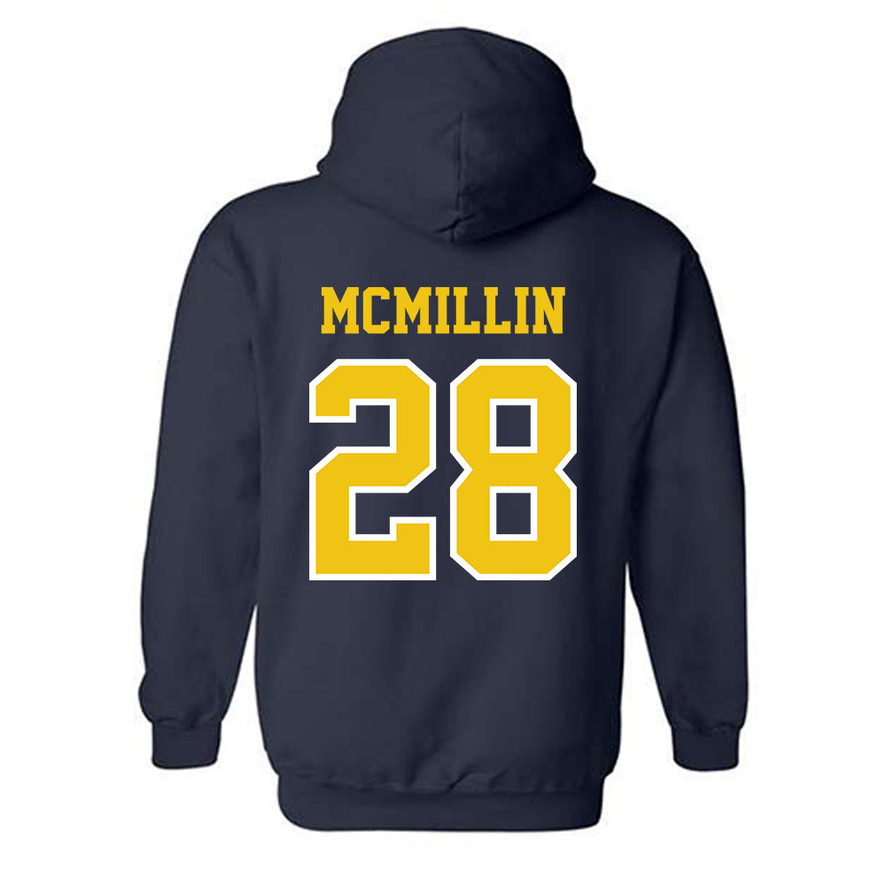 Michigan - NCAA Women's Volleyball : Trixie McMillin - Classic Shersey Hooded Sweatshirt-1