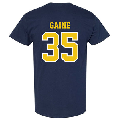 Michigan - NCAA Men's Lacrosse : Chris Gaine - Classic Shersey T-Shirt-1