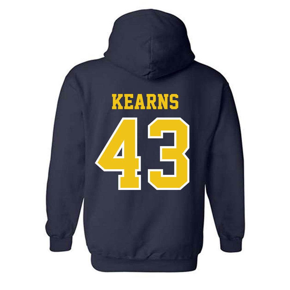 Michigan - NCAA Men's Lacrosse : Kevin Kearns - Classic Shersey Hooded Sweatshirt-1