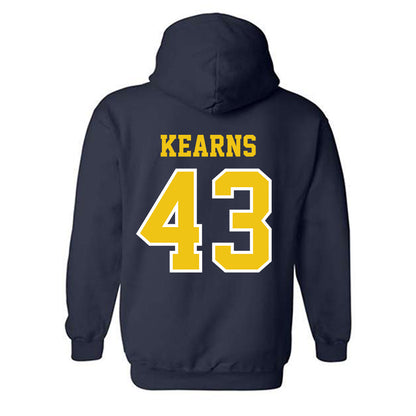 Michigan - NCAA Men's Lacrosse : Kevin Kearns - Classic Shersey Hooded Sweatshirt-1
