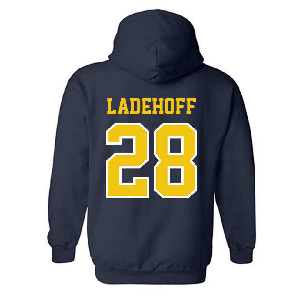Michigan - NCAA Baseball : Cade Ladehoff - Classic Shersey Hooded Sweatshirt-1