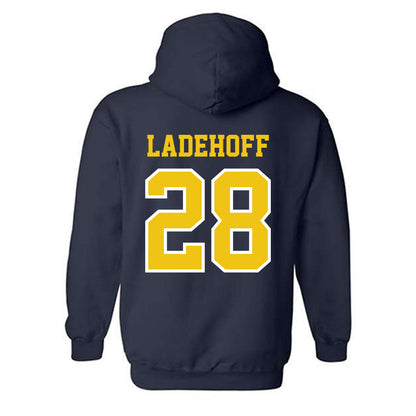 Michigan - NCAA Baseball : Cade Ladehoff - Classic Shersey Hooded Sweatshirt-1