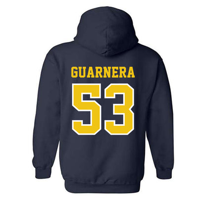 Michigan - NCAA Football : Jake Guarnera - Classic Shersey Hooded Sweatshirt-1