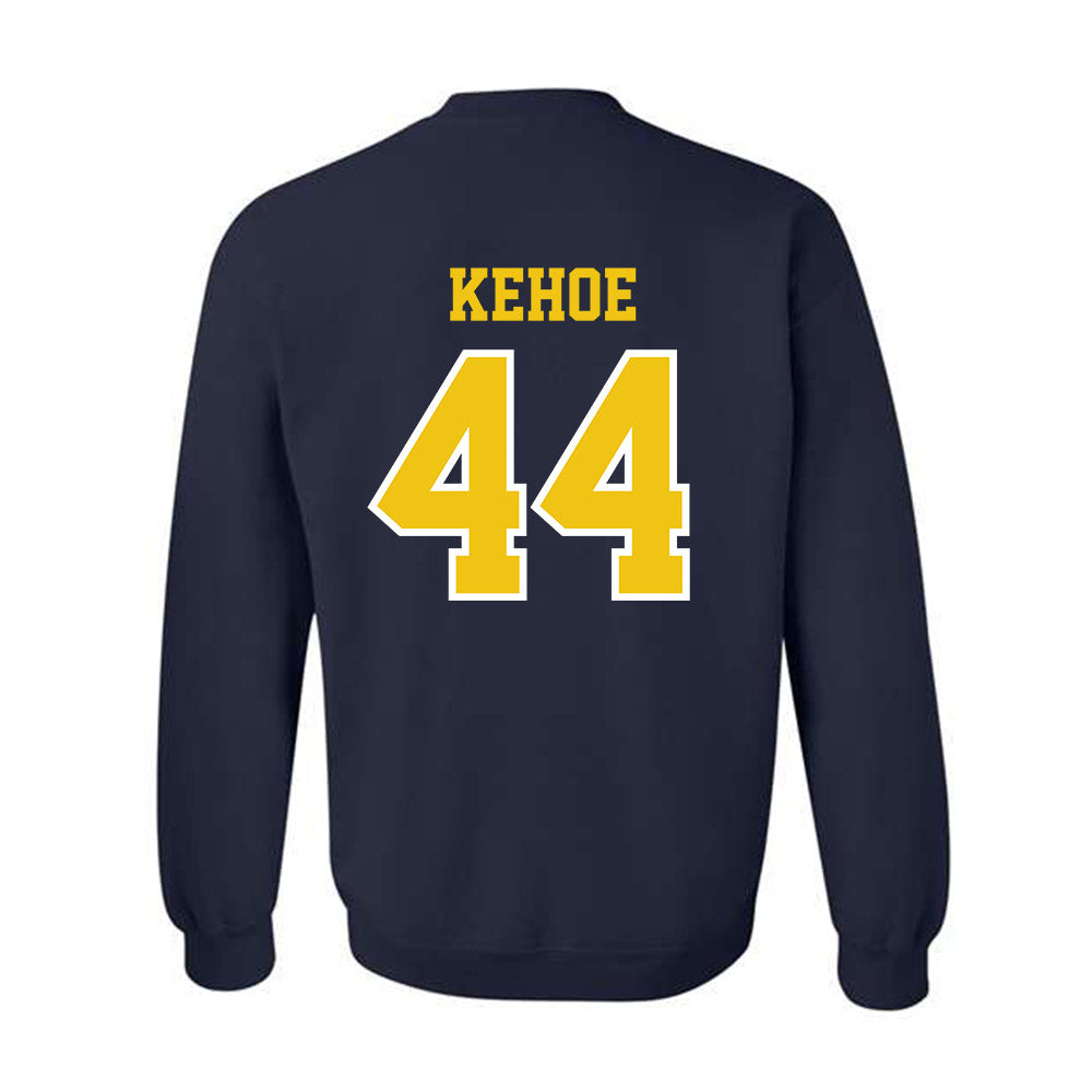 Michigan - NCAA Men's Lacrosse : Ryan Kehoe - Classic Shersey Crewneck Sweatshirt-1