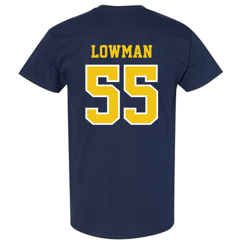 Michigan - NCAA Men's Lacrosse : Thomas Lowman - Classic Shersey T-Shirt-1