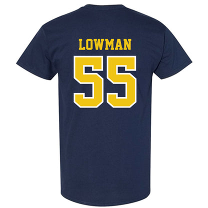 Michigan - NCAA Men's Lacrosse : Thomas Lowman - Classic Shersey T-Shirt-1