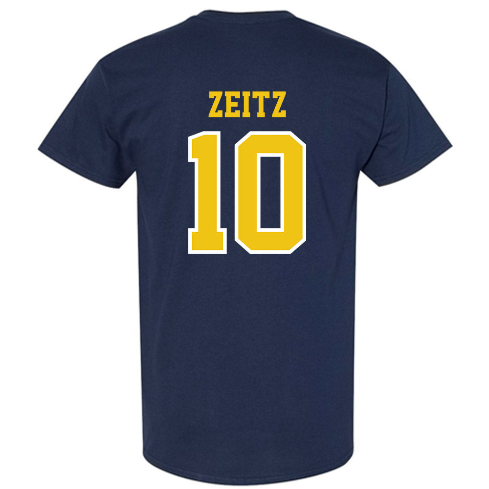 Michigan - NCAA Men's Soccer : Uriel Zeitz - Classic Shersey T-Shirt-1