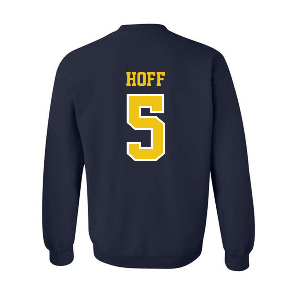 Michigan - NCAA Men's Soccer : Jens Hoff - Classic Shersey Crewneck Sweatshirt-1