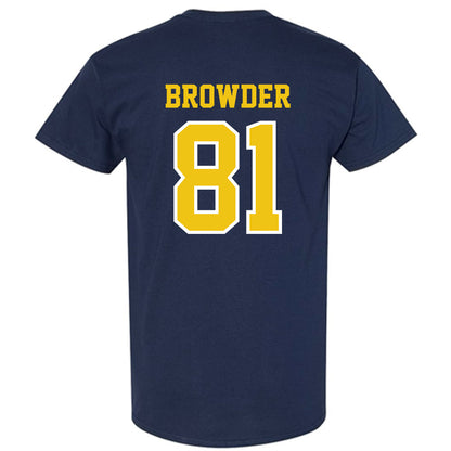 Michigan - NCAA Football : Jamar Browder - Classic Shersey T-Shirt-1