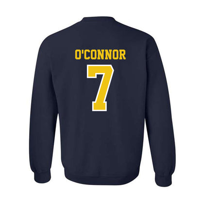 Michigan - NCAA Men's Lacrosse : Will O'Connor - Classic Shersey Crewneck Sweatshirt-1