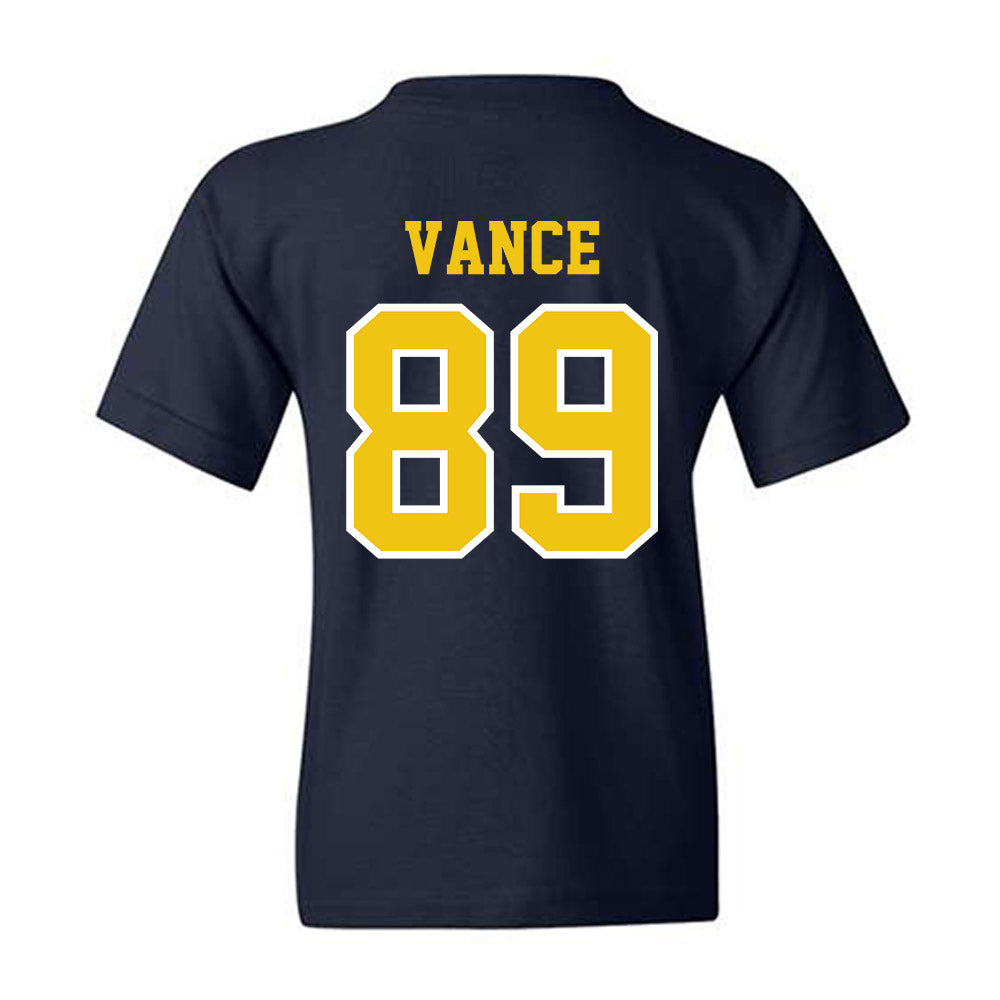 Michigan - NCAA Men's Lacrosse : Mason Vance - Classic Shersey Youth T-Shirt-1