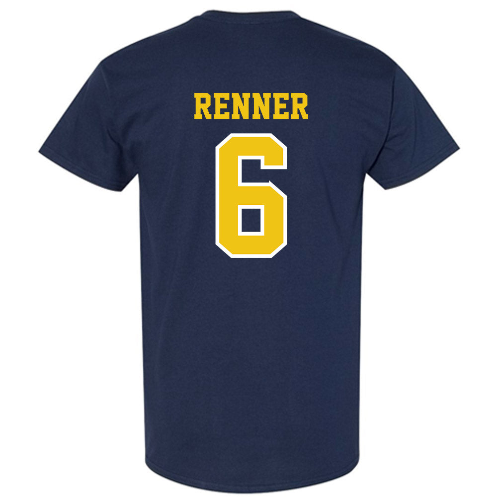 Michigan - NCAA Men's Lacrosse : Tommy Renner - Classic Shersey T-Shirt-1