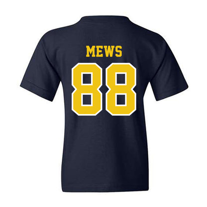 Michigan - NCAA Men's Ice Hockey : Henry Mews - Classic Shersey Youth T-Shirt-1