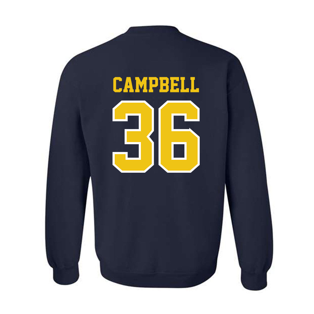 Michigan - NCAA Baseball : Josh Campbell - Classic Shersey Crewneck Sweatshirt-1
