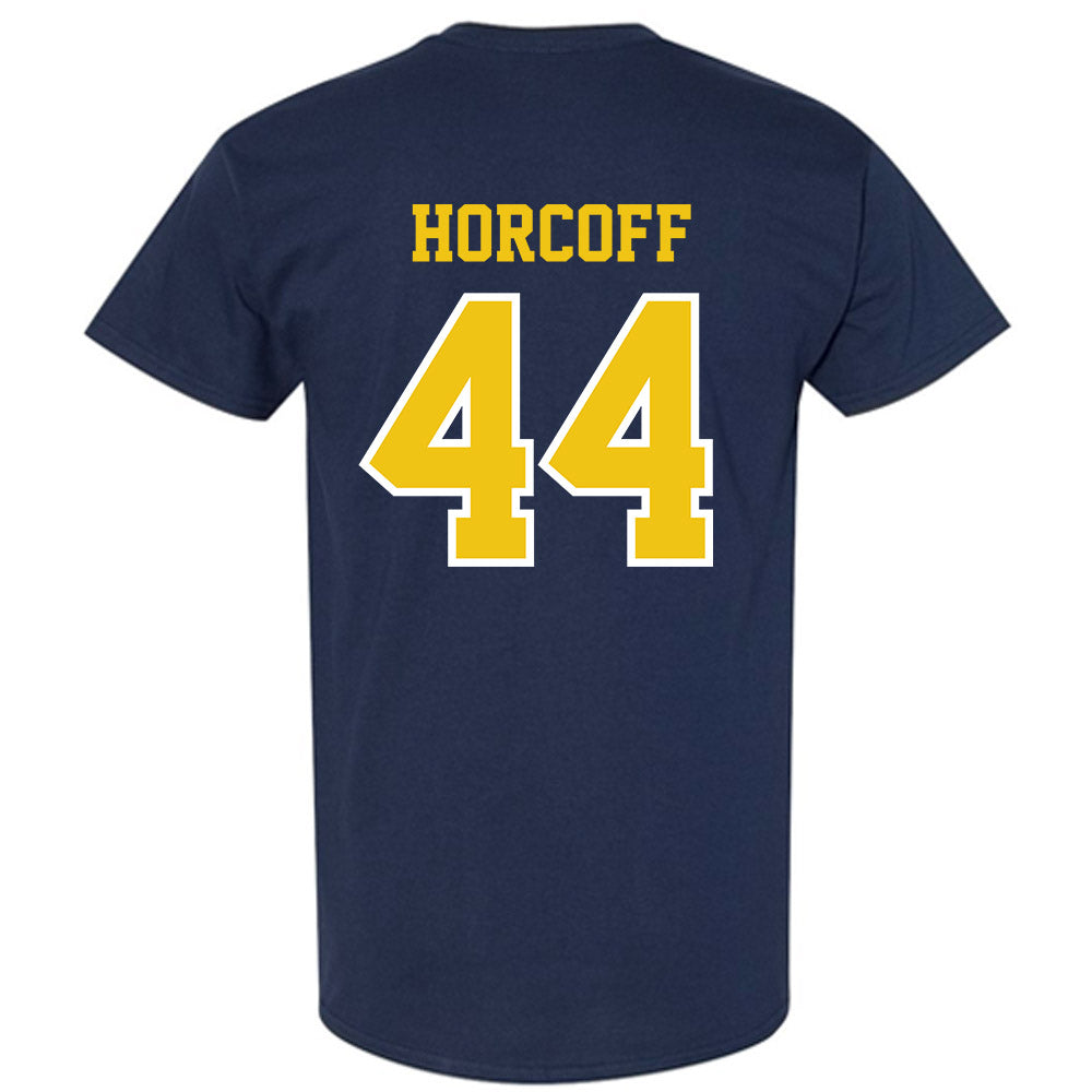 Michigan - NCAA Men's Ice Hockey : Will Horcoff - Classic Shersey T-Shirt-1