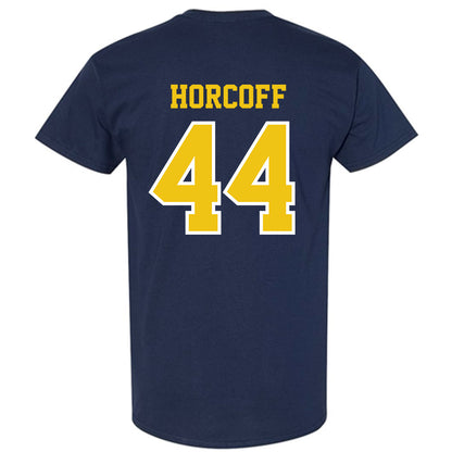 Michigan - NCAA Men's Ice Hockey : Will Horcoff - Classic Shersey T-Shirt-1