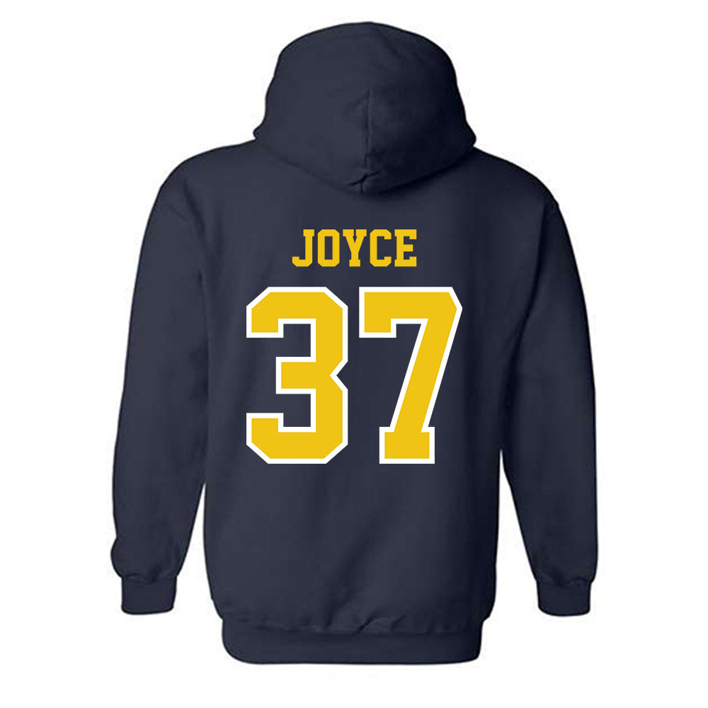 Michigan - NCAA Men's Lacrosse : James Joyce - Classic Shersey Hooded Sweatshirt-1