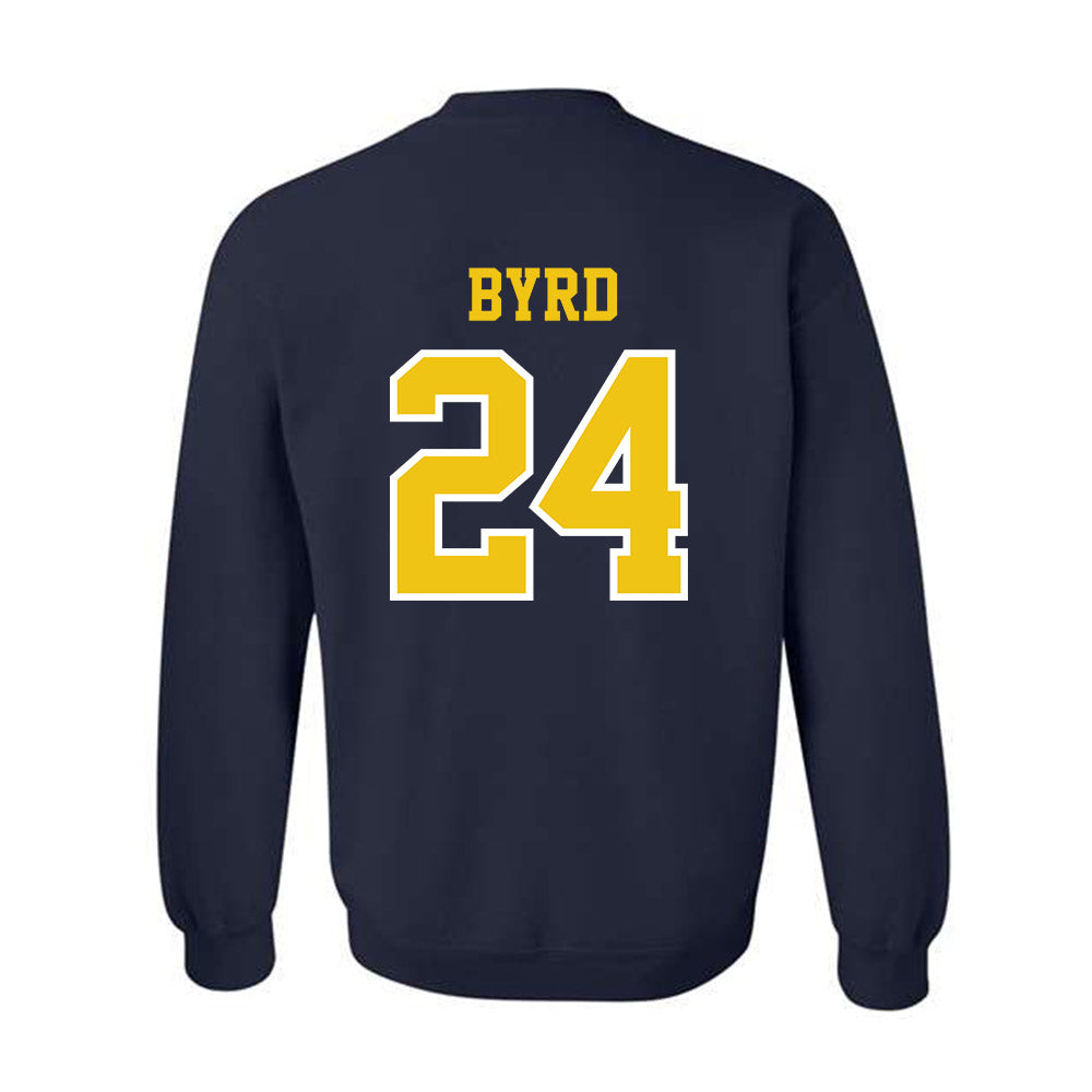 Michigan - NCAA Women's Lacrosse : Caroline Byrd - Classic Shersey Crewneck Sweatshirt-1