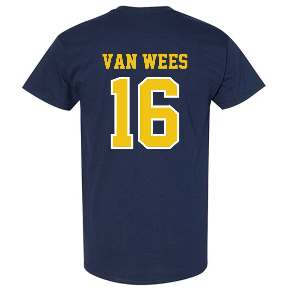 Michigan - NCAA Men's Lacrosse : Kees Van Wees - Classic Shersey T-Shirt-1