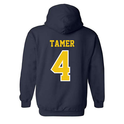 Michigan - NCAA Women's Field Hockey : Abby Tamer - Classic Shersey Hooded Sweatshirt-1