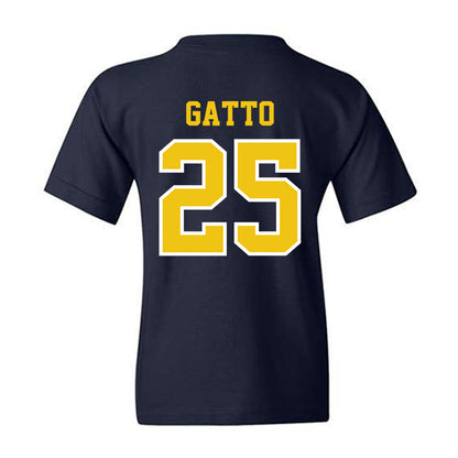 Michigan - NCAA Men's Lacrosse : Alex Gatto - Classic Shersey Youth T-Shirt-1