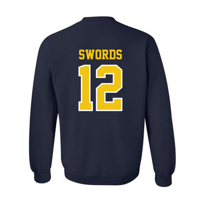Michigan - NCAA Women's Basketball : Syla Swords - Classic Shersey Crewneck Sweatshirt-1