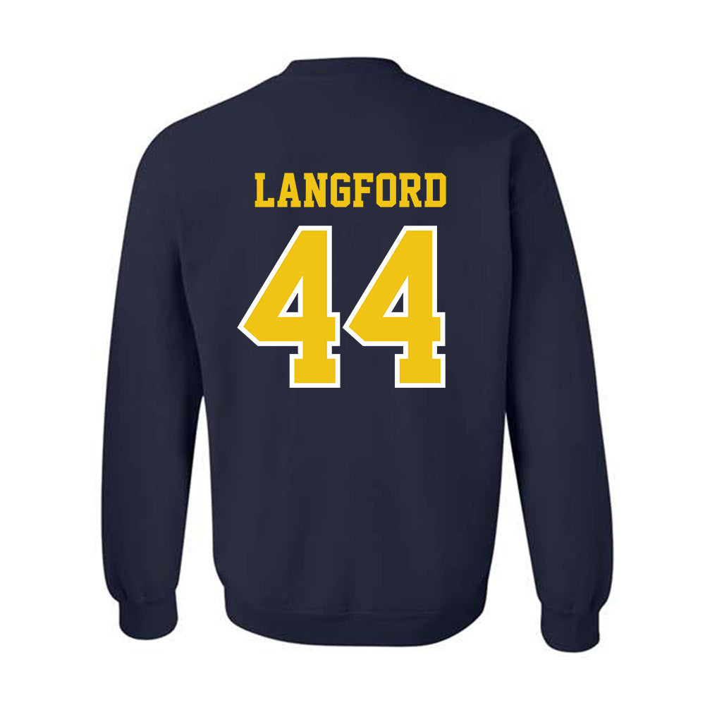 Michigan - NCAA Softball : Indiana Langford - Classic Shersey Crewneck Sweatshirt-1
