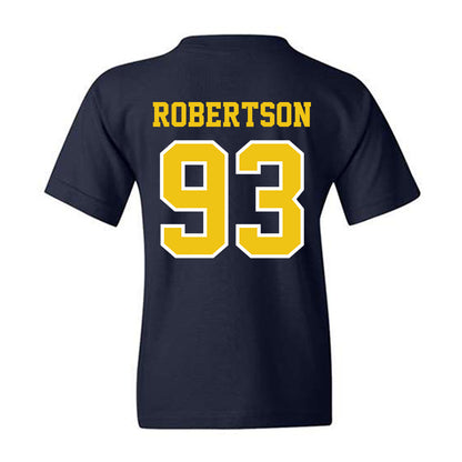 Michigan - NCAA Football : Hunter Robertson - Classic Shersey Youth T-Shirt-1