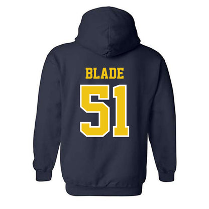 Michigan - NCAA Football : McHale Blade - Classic Shersey Hooded Sweatshirt-1