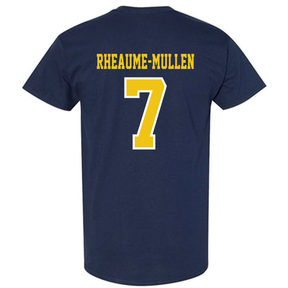 Michigan - NCAA Men's Ice Hockey : Dakoda Rheaume-Mullen - Classic Shersey T-Shirt-1