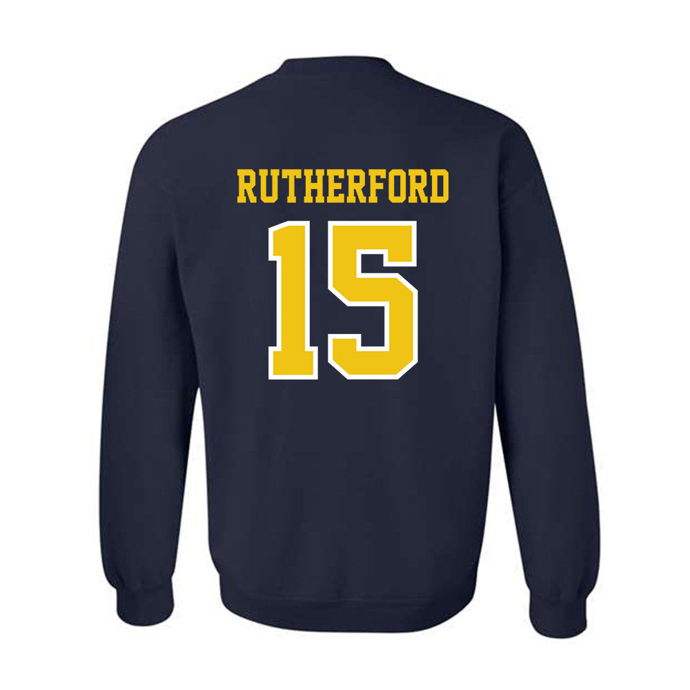 Michigan - NCAA Women's Lacrosse : Maya Rutherford - Classic Shersey Crewneck Sweatshirt-1