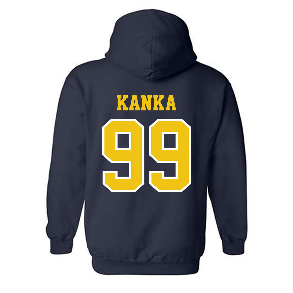 Michigan - NCAA Football : Bobby Kanka - Classic Shersey Hooded Sweatshirt-1
