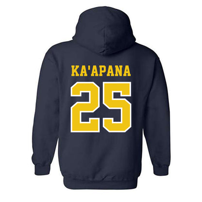 Michigan - NCAA Football : Micah Ka'apana - Classic Shersey Hooded Sweatshirt-1