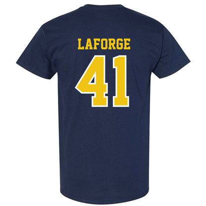 Michigan - NCAA Men's Lacrosse : Lucas Laforge - Classic Shersey T-Shirt-1