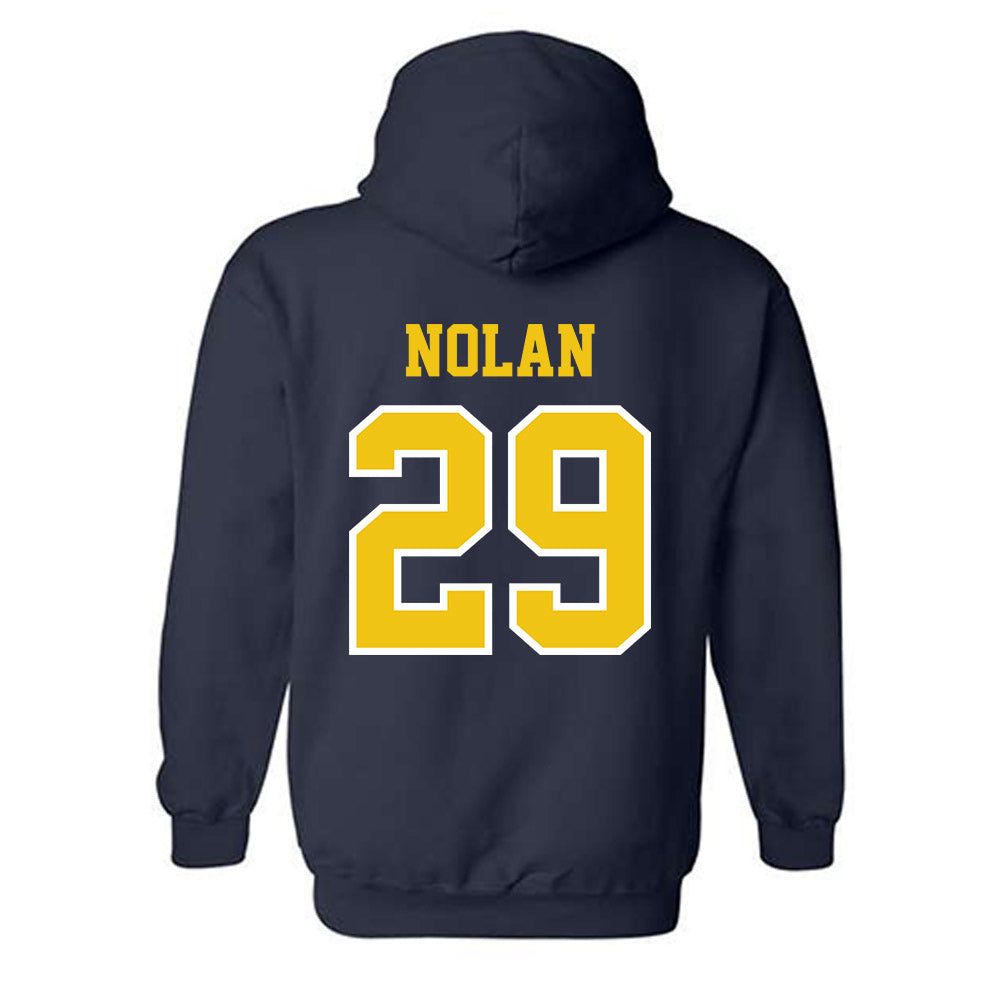 Michigan - NCAA Women's Lacrosse : Stella Nolan - Classic Shersey Hooded Sweatshirt-1