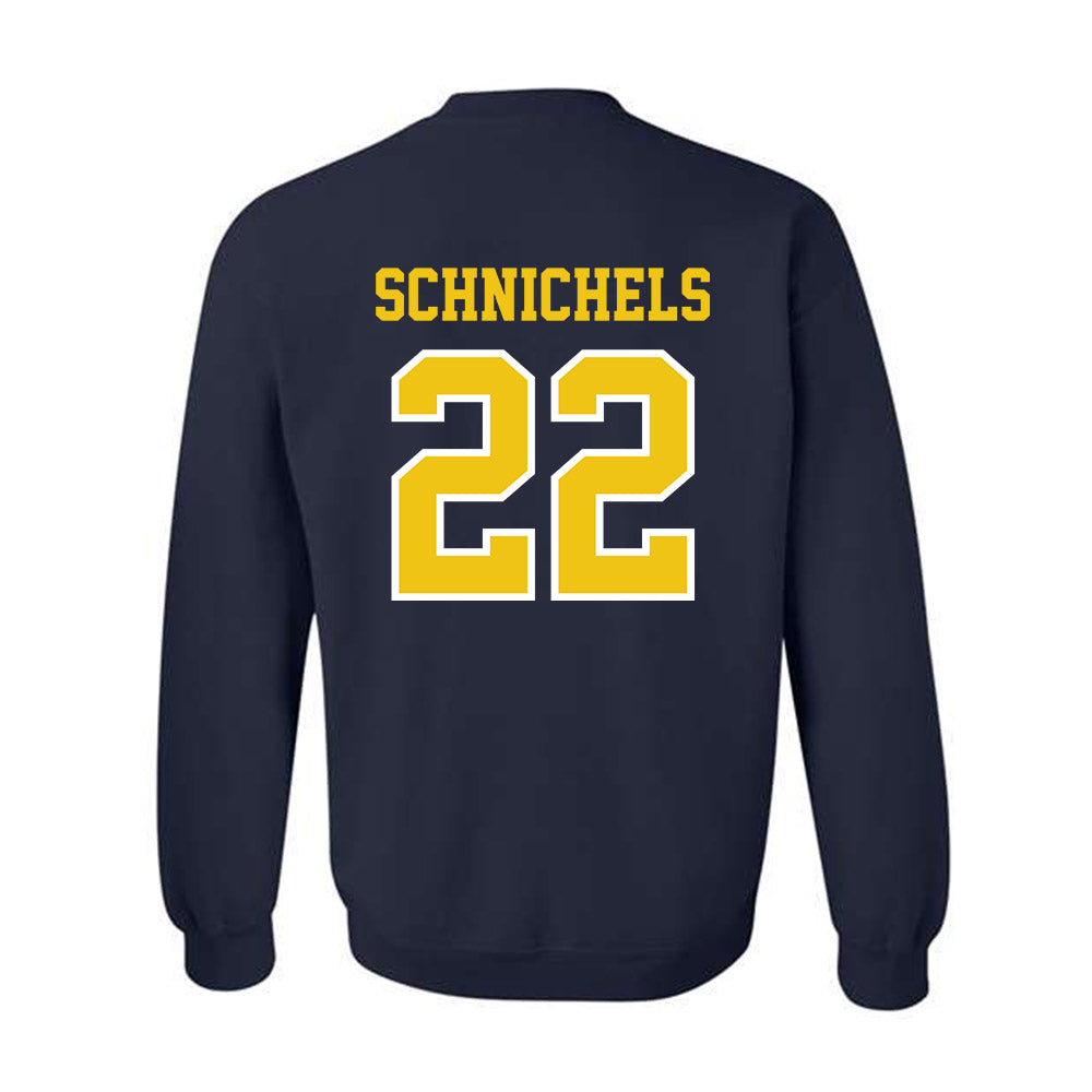 Michigan - NCAA Women's Volleyball : Sydney Schnichels - Classic Shersey Crewneck Sweatshirt-1