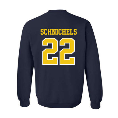 Michigan - NCAA Women's Volleyball : Sydney Schnichels - Classic Shersey Crewneck Sweatshirt-1