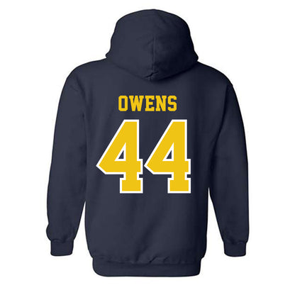 Michigan - NCAA Football : Eli Owens - Classic Shersey Hooded Sweatshirt-1