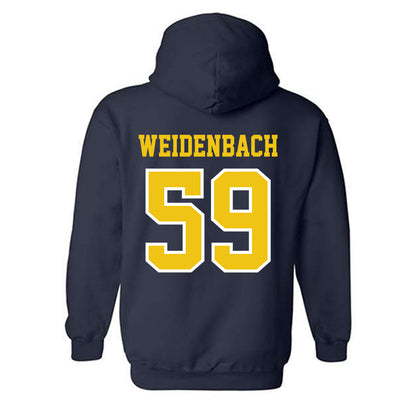 Michigan - NCAA Football : John Weidenbach - Classic Shersey Hooded Sweatshirt-1