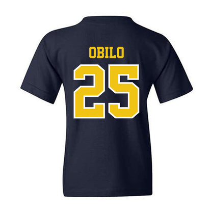 Michigan - NCAA Men's Soccer : Dubem Obilo - Classic Shersey Youth T-Shirt-1