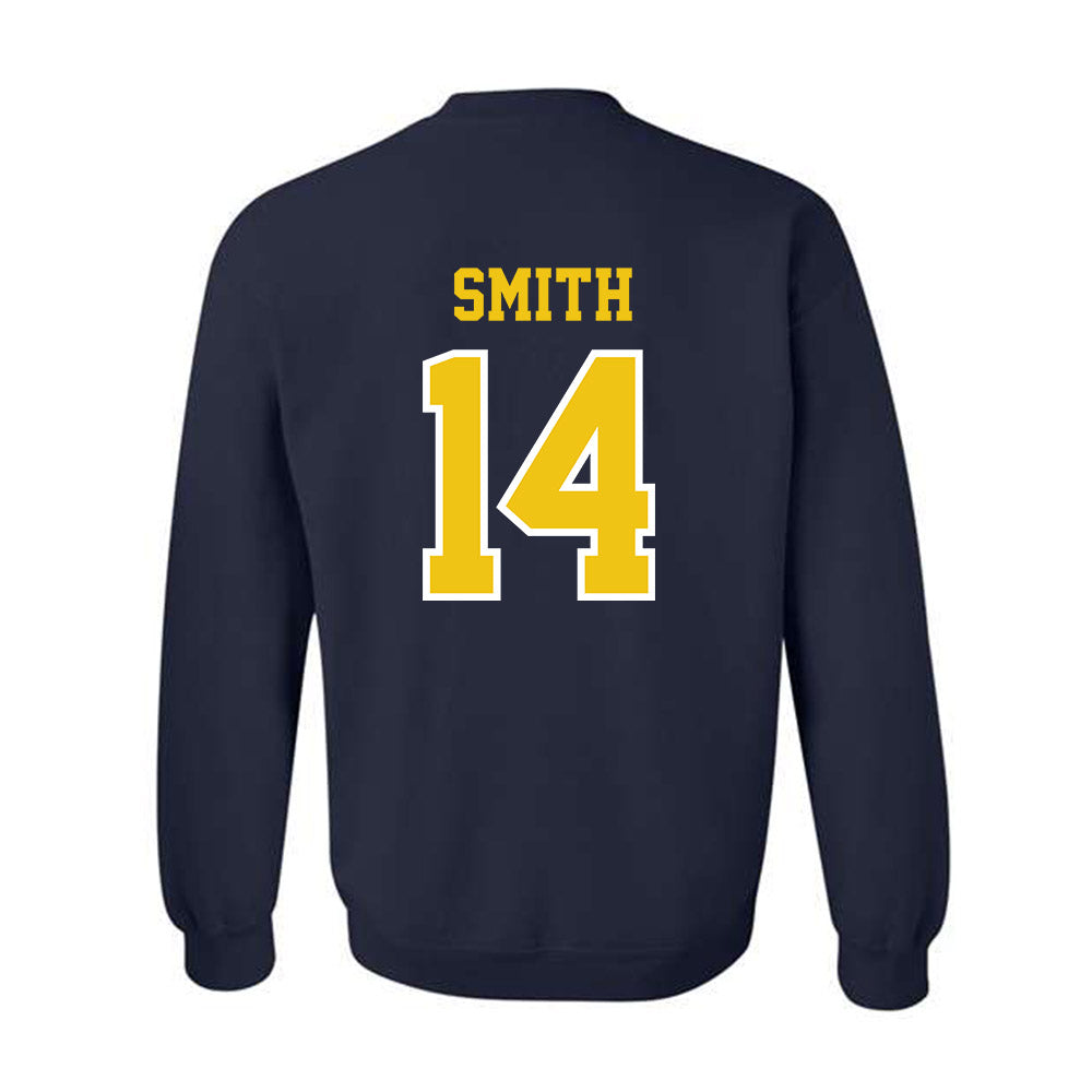 Michigan - NCAA Women's Lacrosse : Jill Smith - Classic Shersey Crewneck Sweatshirt-1
