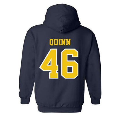Michigan - NCAA Football : Crandall Quinn - Classic Shersey Hooded Sweatshirt-1