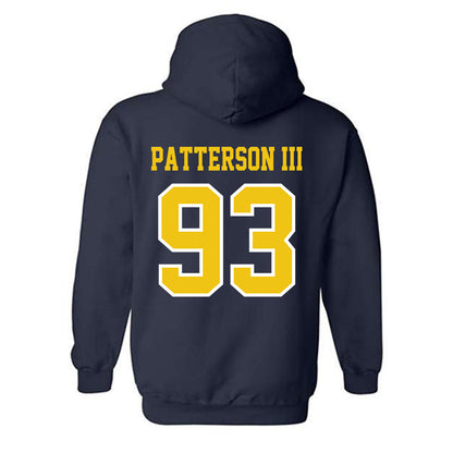 Michigan - NCAA Football : Benny Patterson III - Classic Shersey Hooded Sweatshirt-1