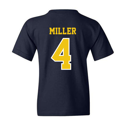 Michigan - NCAA Men's Soccer : Nolan Miller - Classic Shersey Youth T-Shirt-1