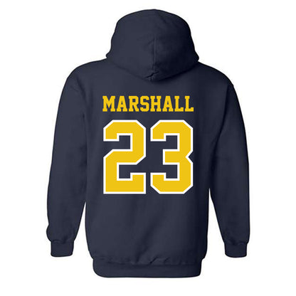 Michigan - NCAA Football : Jordan Marshall - Classic Shersey Hooded Sweatshirt-1