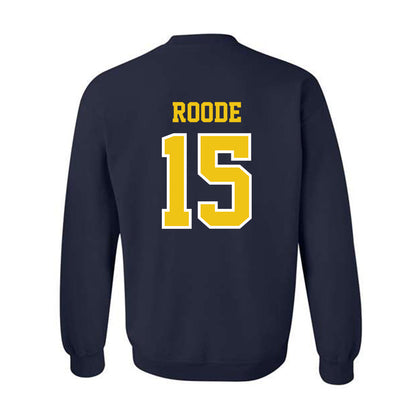 Michigan - NCAA Men's Lacrosse : Nick Roode - Classic Shersey Crewneck Sweatshirt-1