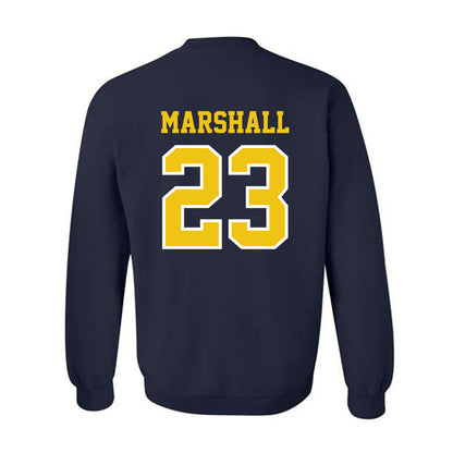 Michigan - NCAA Football : Jordan Marshall - Classic Shersey Crewneck Sweatshirt-1
