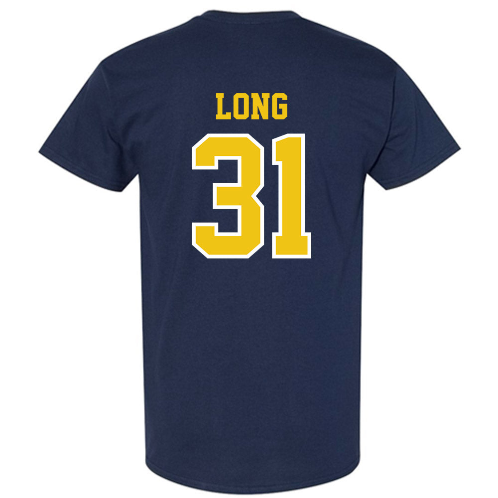 Michigan - NCAA Men's Lacrosse : Jack Long - Classic Shersey T-Shirt-1