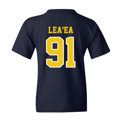 Michigan - NCAA Football : Jonah Lea'ea - Classic Shersey Youth T-Shirt-1