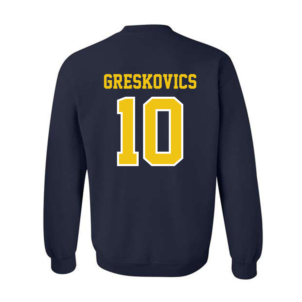 Michigan - NCAA Women's Volleyball : Carly Greskovics - Classic Shersey Crewneck Sweatshirt-1